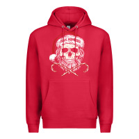 Cardinal bah humbug skull santa hat christmas funny quote Premium Hoodie - linhVisuals