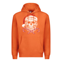 Carrot bah humbug skull santa hat christmas funny quote Premium Hoodie - linhVisuals