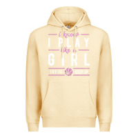 Pina Colada basketball gifts for girls i know i play like a girl try to keep up in Premium Hoodie - linhVisuals