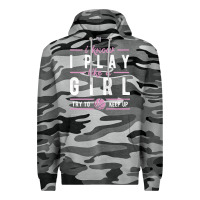 Slate Camo basketball gifts for girls i know i play like a girl try to keep up in Premium Hoodie - linhVisuals
