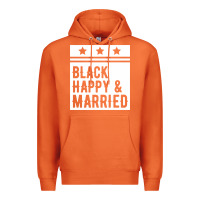 Carrot black happy & married funny wedding gifts Premium Hoodie - linhVisuals