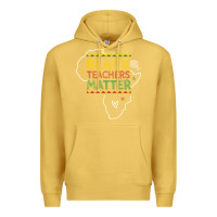 Antique Gold black teacher matters african american pride dashiki black history mon Premium Hoodie - linhVisuals
