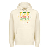 Sandshell black teacher matters african american pride dashiki black history mon Premium Hoodie - linhVisuals