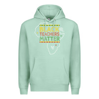 Seafoam black teacher matters african american pride dashiki black history mon Premium Hoodie - linhVisuals