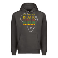 Smoke black teacher matters african american pride dashiki black history mon Premium Hoodie - linhVisuals