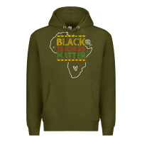 Army Green black teacher matters african american pride dashiki black history mon Premium Hoodie - linhVisuals