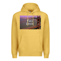 Antique Gold f u l l h o u s e Premium Hoodie - linhVisuals