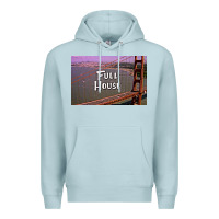 Blue Mist f u l l h o u s e Premium Hoodie - linhVisuals