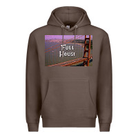 Coffee f u l l h o u s e Premium Hoodie - linhVisuals