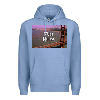Colony Blue f u l l h o u s e Premium Hoodie - linhVisuals