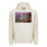 Oatmeal Heather f u l l h o u s e Premium Hoodie - linhVisuals