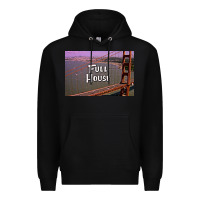 Black f u l l h o u s e Premium Hoodie - linhVisuals