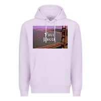 Lilac f u l l h o u s e Premium Hoodie - linhVisuals
