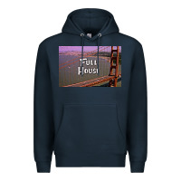 Navy f u l l h o u s e Premium Hoodie - linhVisuals