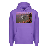 Purple f u l l h o u s e Premium Hoodie - linhVisuals