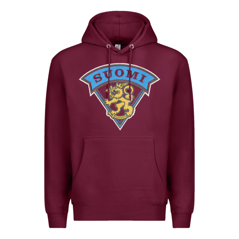Faded Style Suomi Finland Lion Design Premium Hoodie by linhVisuals | Teevron
