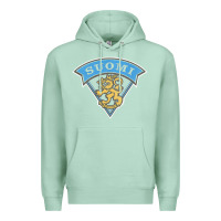 Seafoam faded style suomi finland lion design Premium Hoodie - linhVisuals