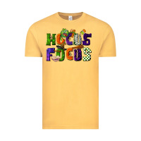 Vintage Mustard Hocus Focus Teacher Halloween Vintage Tee - LillyAllenDesigns