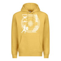 Antique Gold the four stoic virtues   stoicism Premium Hoodie - linhVisuals