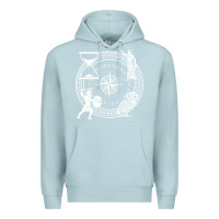 Blue Mist the four stoic virtues   stoicism Premium Hoodie - linhVisuals