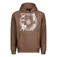 Chestnut the four stoic virtues   stoicism Premium Hoodie - linhVisuals
