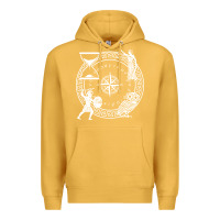 Mustard the four stoic virtues   stoicism Premium Hoodie - linhVisuals