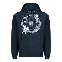 Navy the four stoic virtues   stoicism Premium Hoodie - linhVisuals