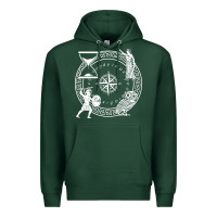 Sports Green the four stoic virtues   stoicism Premium Hoodie - linhVisuals
