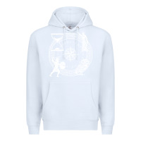 White the four stoic virtues   stoicism Premium Hoodie - linhVisuals