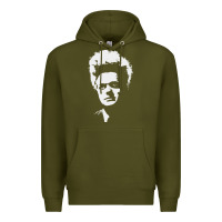 Army Green eraserhead Premium Hoodie - linhVisuals