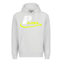 Dove Grey padel Premium Hoodie - linhVisuals