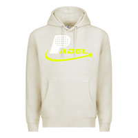 Oatmeal Heather padel Premium Hoodie - linhVisuals