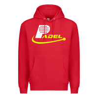 Red padel Premium Hoodie - linhVisuals