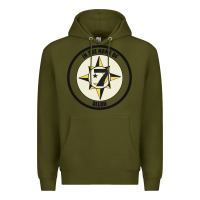 Army Green five percent nation of islam vintage look design Premium Hoodie - linhVisuals