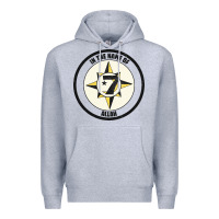 Heather Grey five percent nation of islam vintage look design Premium Hoodie - linhVisuals