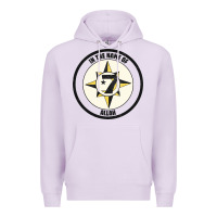 Lilac five percent nation of islam vintage look design Premium Hoodie - linhVisuals
