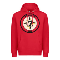Red five percent nation of islam vintage look design Premium Hoodie - linhVisuals