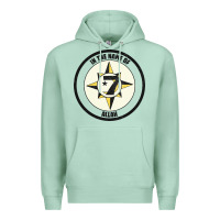 Seafoam five percent nation of islam vintage look design Premium Hoodie - linhVisuals