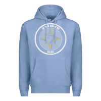 Colony Blue five percent nation of islam vintage look design Premium Hoodie - linhVisuals