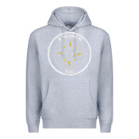 Heather Grey five percent nation of islam vintage look design Premium Hoodie - linhVisuals