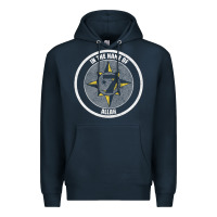 Navy five percent nation of islam vintage look design Premium Hoodie - linhVisuals