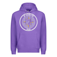Purple five percent nation of islam vintage look design Premium Hoodie - linhVisuals