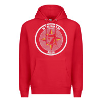 Red five percent nation of islam vintage look design Premium Hoodie - linhVisuals