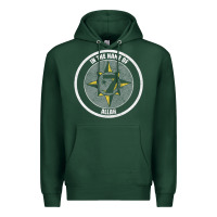 Sports Green five percent nation of islam vintage look design Premium Hoodie - linhVisuals