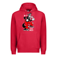 Cardinal big bad wolf Premium Hoodie - linhVisuals