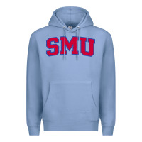 Colony Blue The SMU Athletics wordmark Premium Hoodie - linhVisuals
