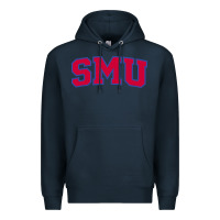 Navy The SMU Athletics wordmark Premium Hoodie - linhVisuals