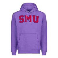 Purple The SMU Athletics wordmark Premium Hoodie - linhVisuals
