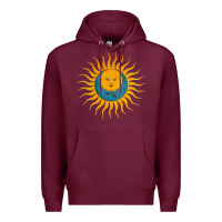 Burgundy king crimson Premium Hoodie - linhVisuals