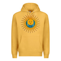 Mustard king crimson Premium Hoodie - linhVisuals